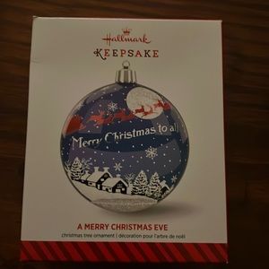 Hallmark keepsake a merry Christmas Eve